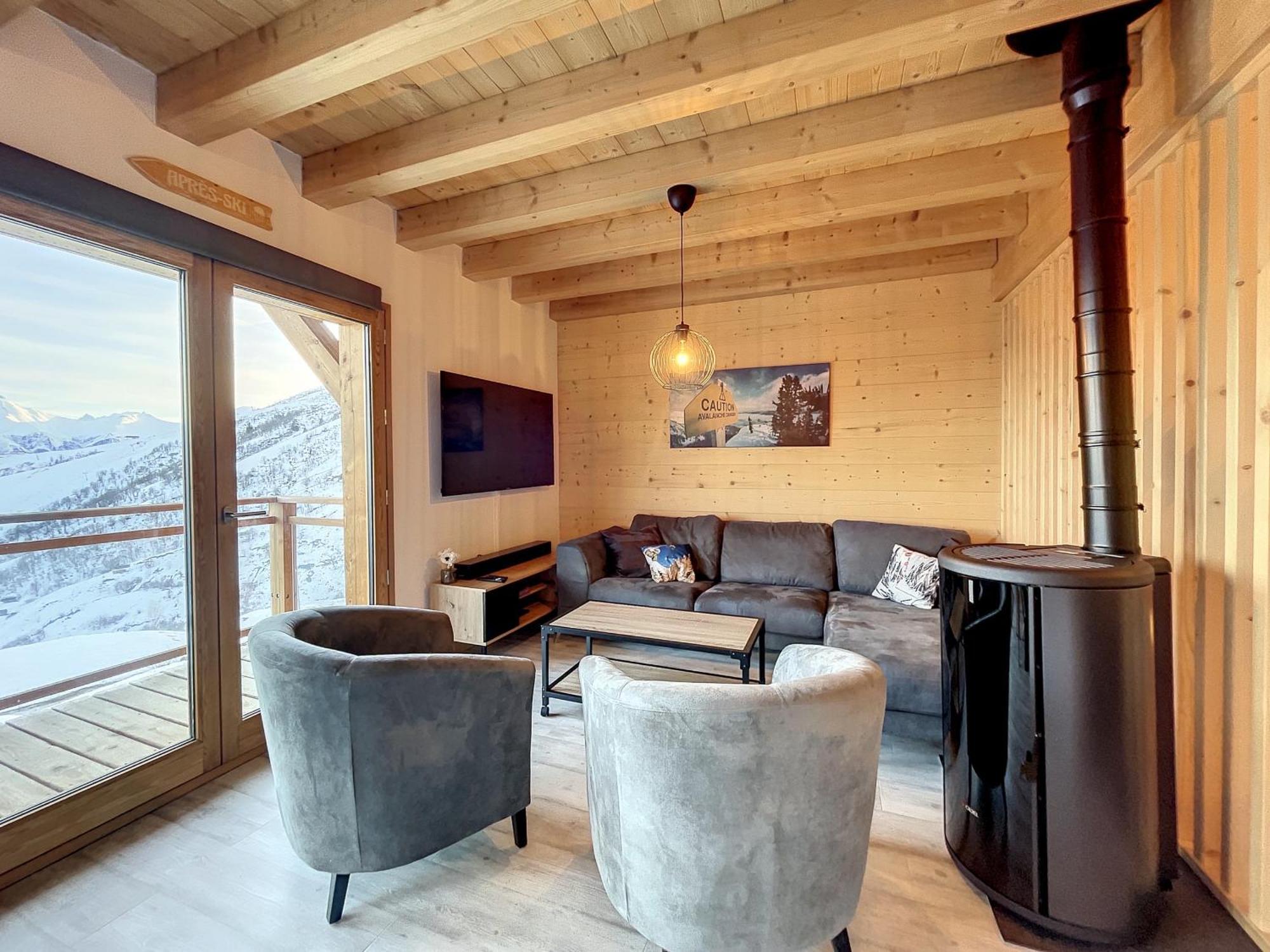 Chalet Le Vallonnet Villa Fontcouverte-la-Toussuire Екстериор снимка